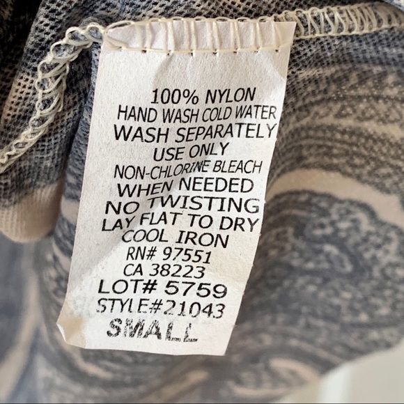 SWEET PEA by STACY FRATI Semi-Sheer Blouse—SZ. SM - Picture 8 of 16